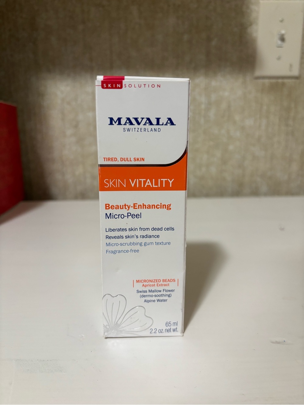 Skin Vitality Beauty-Enhancing Micro-Peel – Orange/White